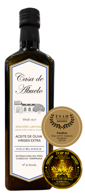 AOVE Casa de Abuelo, variedad hojiblanca 500 ml