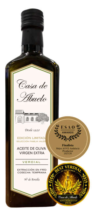 AOVE Casa de Abuelo, variedad verdial 500 ml